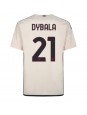Billige AS Roma Paulo Dybala #21 Bortedrakt 2023-24 Kortermet